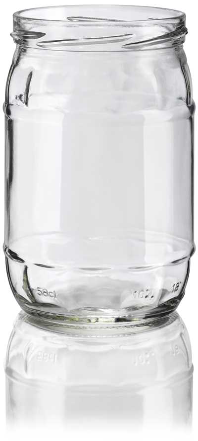 Cam Kavanoz | Gıda | 580mL TO82 [Via]